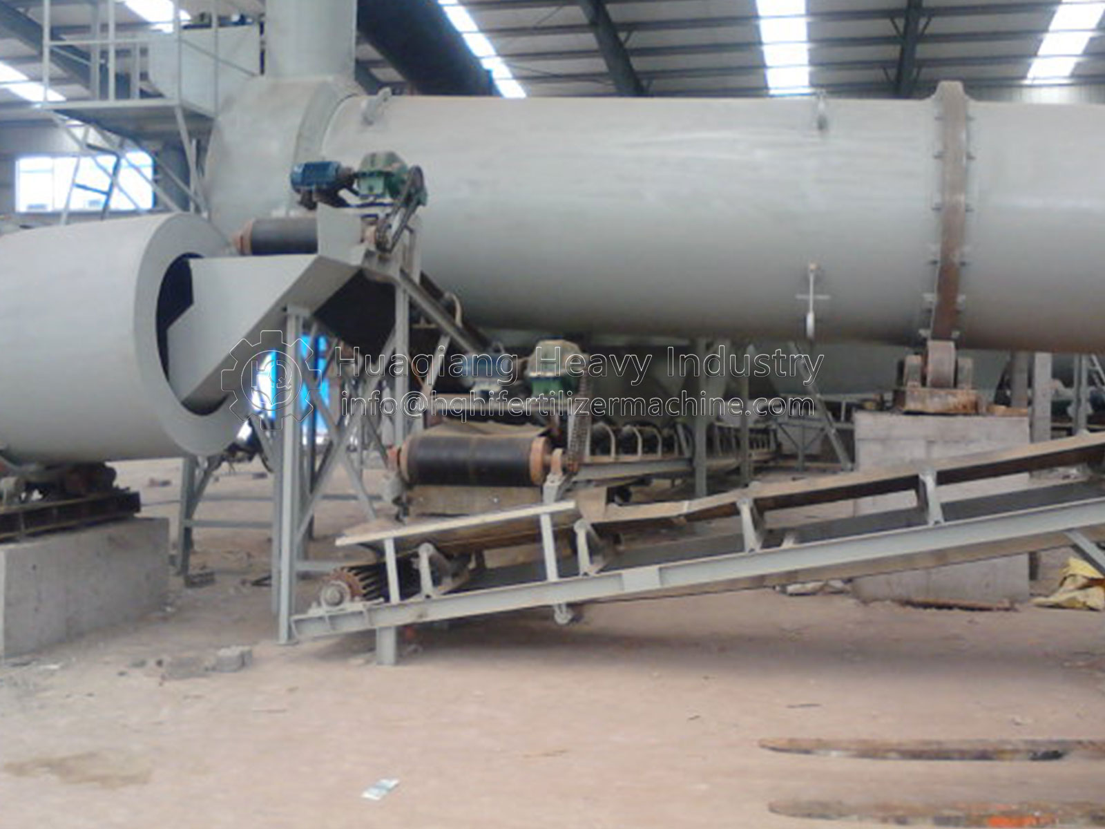 Algeria complete equipment of npk fertilizer manufacturing process