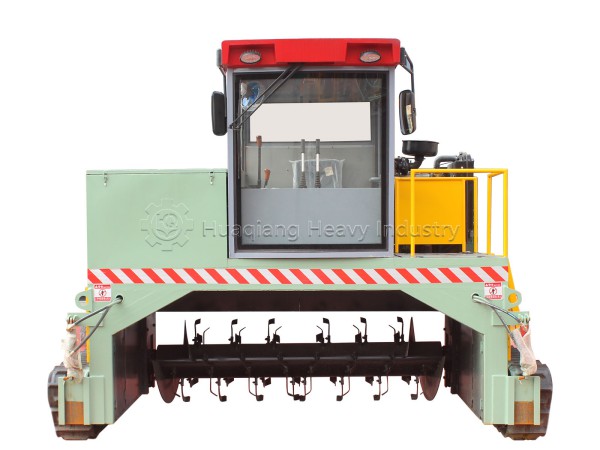 Compost windrow turning Machine 
