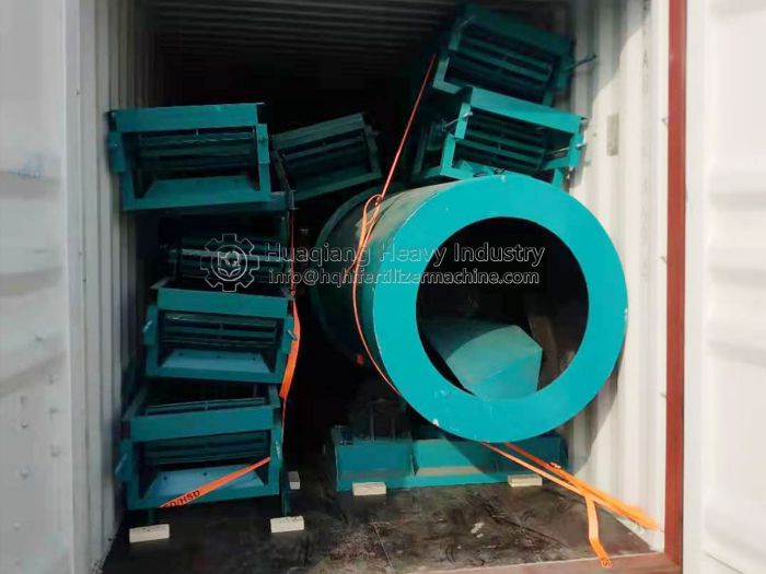 Export of extrusion granulation NPK fertilizer manufacturing equipment