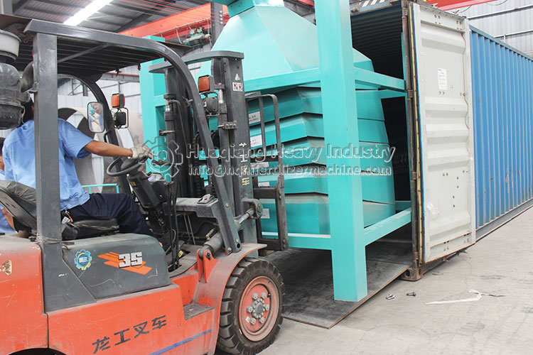 African customer visit fertilizer equipment