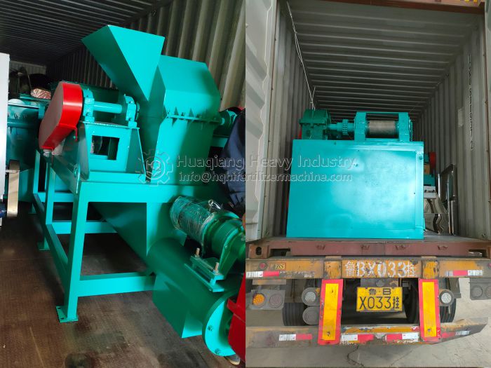 Complete fertilizer production machine exported Jordan