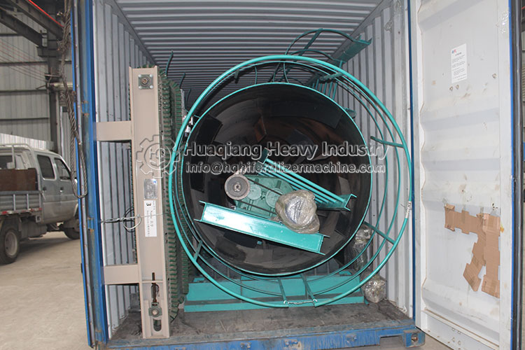 Complete fertilizer production machine exported Jordan