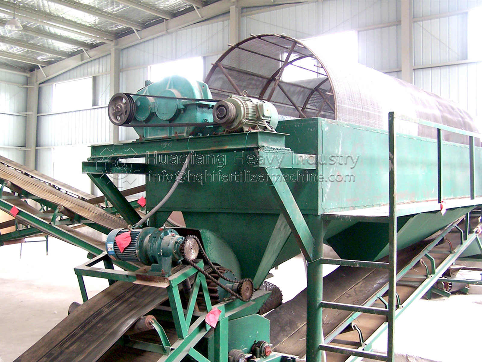 Egypt organic fertilizer production line site1