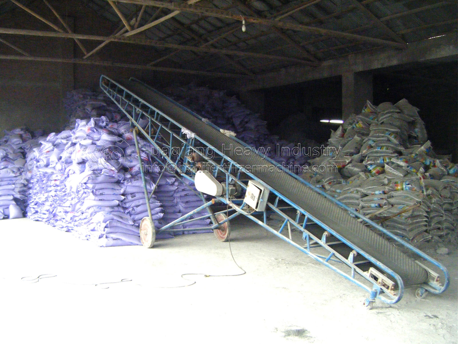 Qatar Organic Fertilizer Powder Production Line Delivery