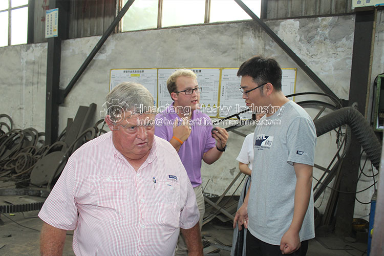 granulator for fertilizer manufacturing