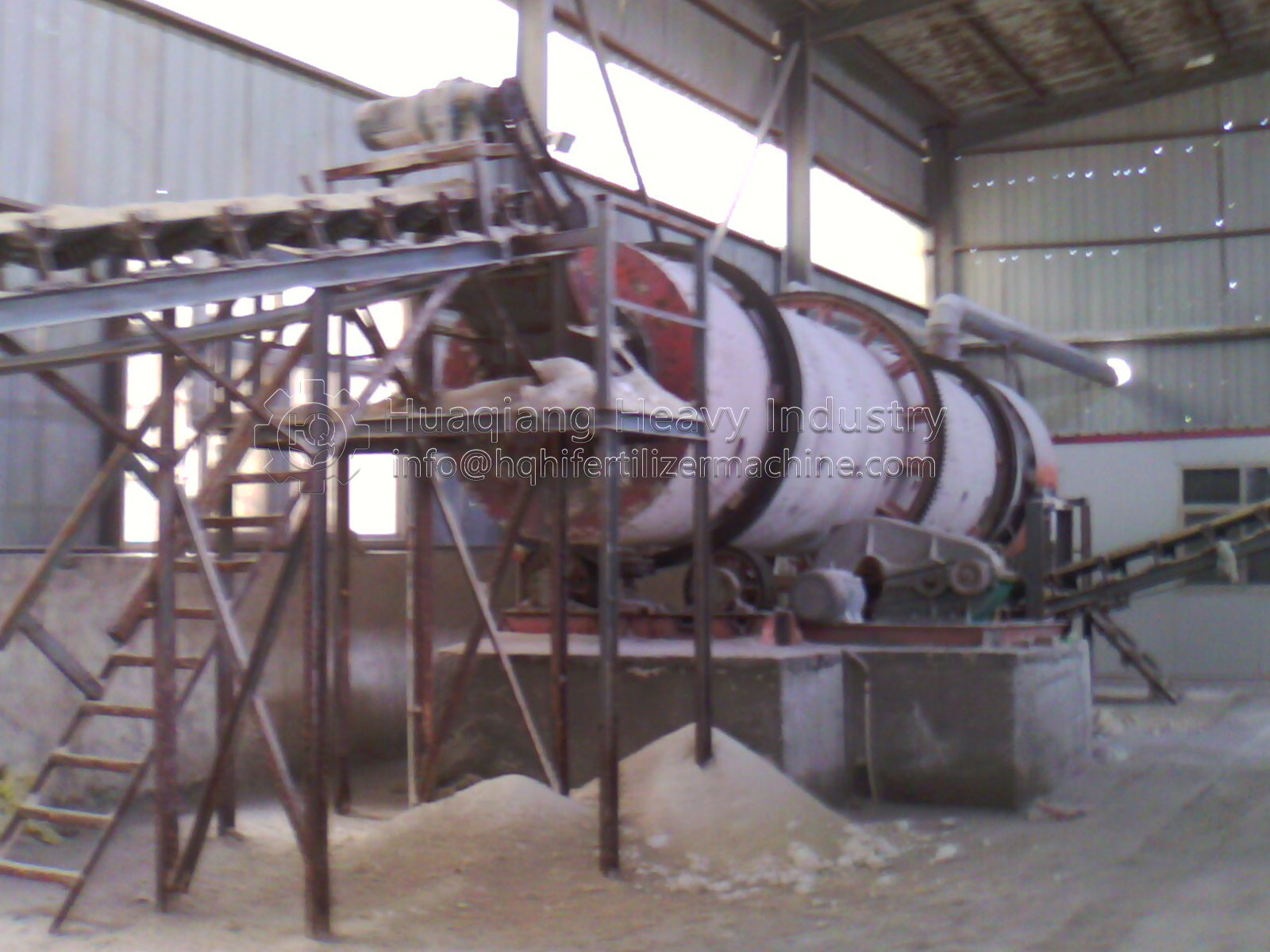 NPK compound fertilizer equipment sent to Malaysia