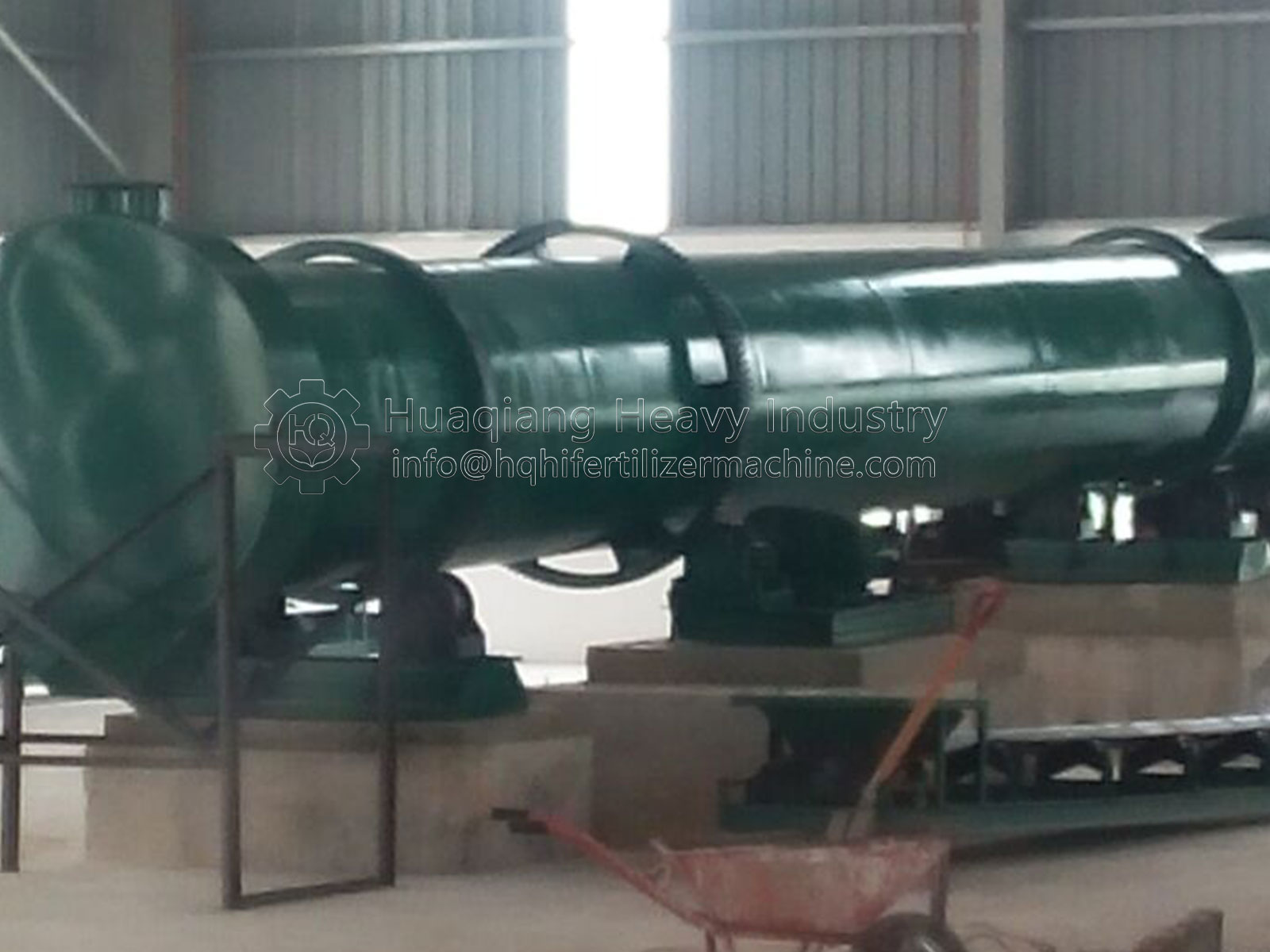 NPK compound fertilizer equipment sent to Malaysia