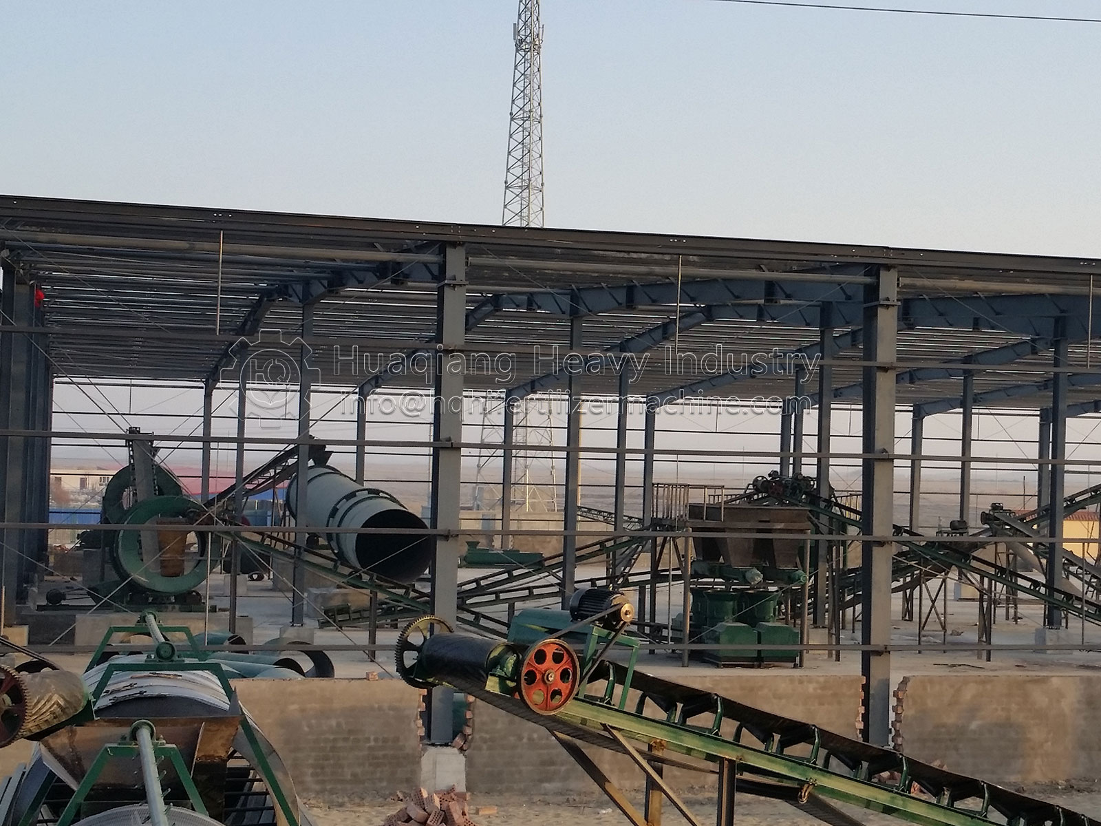 Drum granulator for Mexico