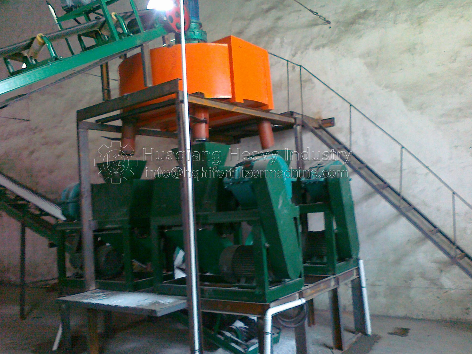 Drum granulator for Mexico