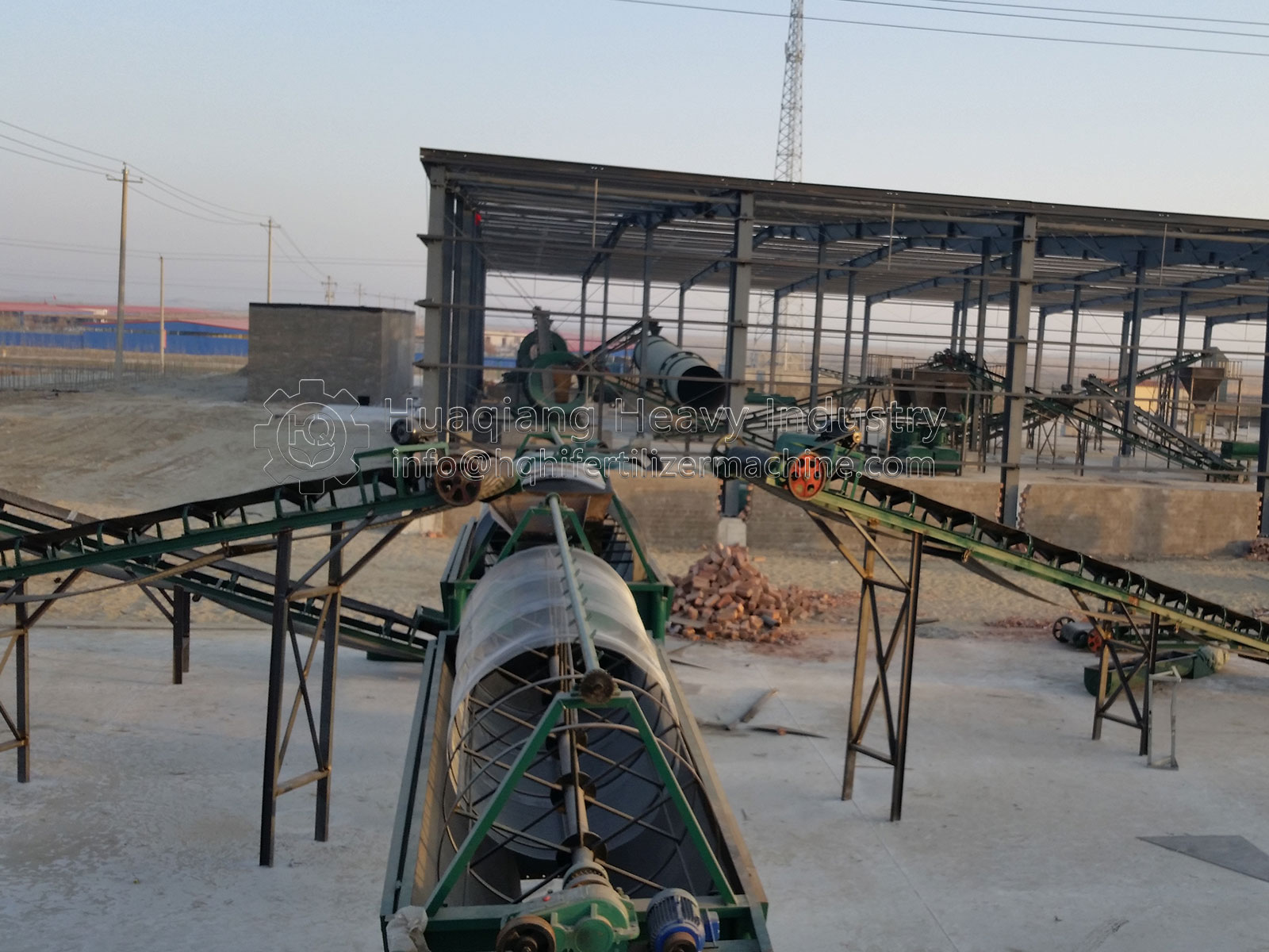 Organic fertilizer production line in Ghana4