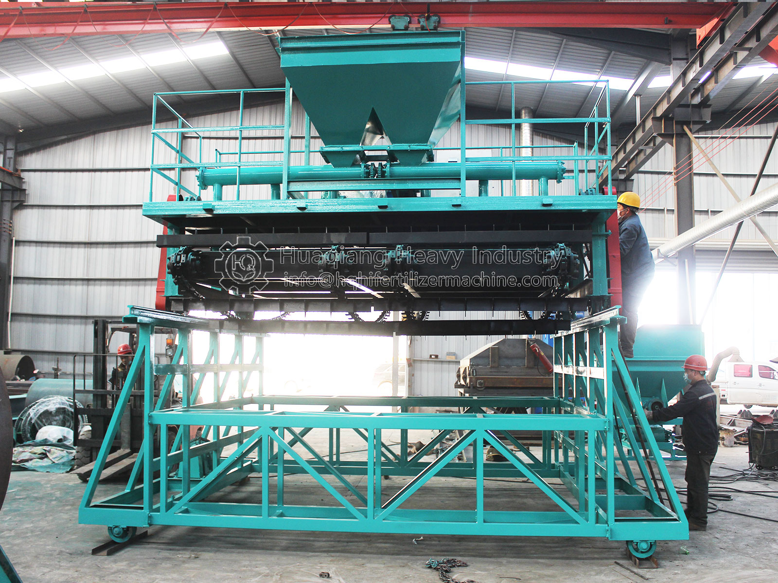 Chain Compost Turning Machine