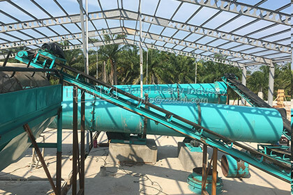 Indonesian NPK Fertilizer Production Line Installation Site