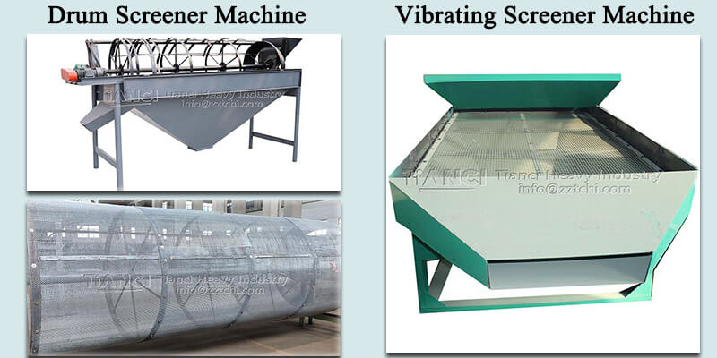 fertilizer screening machine